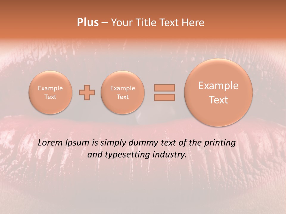 Pile Of One Pound British Sterling Coins PowerPoint Template