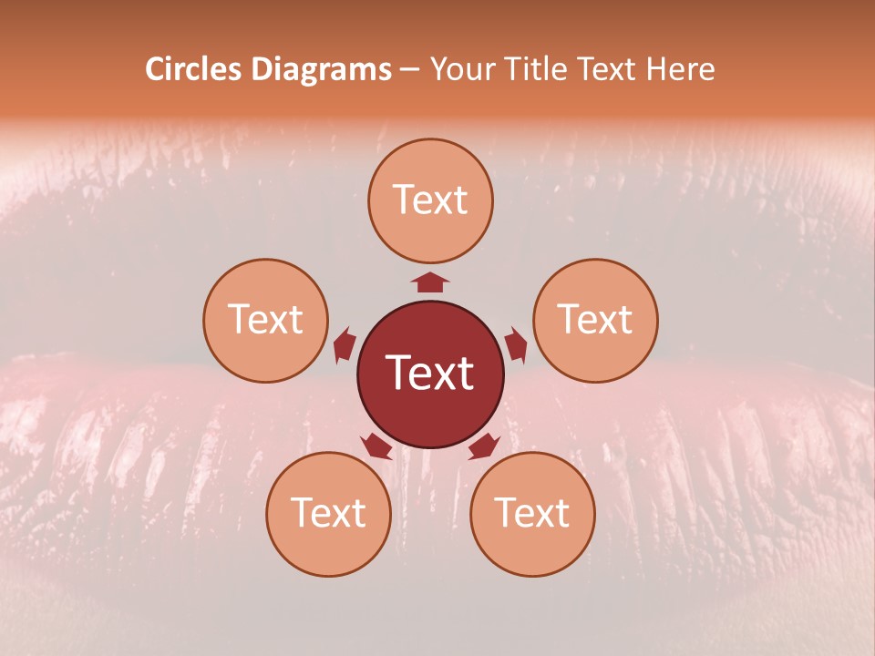 Pile Of One Pound British Sterling Coins PowerPoint Template