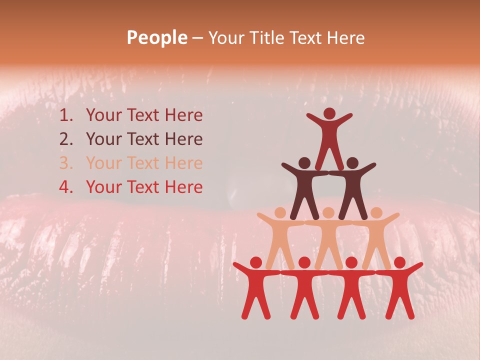 Pile Of One Pound British Sterling Coins PowerPoint Template