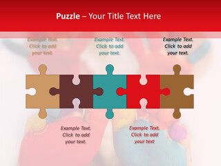 Five Year Old Boy With Feet And Hands Painted. Shallow Dof With Focus On Feet. PowerPoint Template