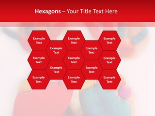 Five Year Old Boy With Feet And Hands Painted. Shallow Dof With Focus On Feet. PowerPoint Template