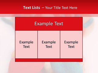 Five Year Old Boy With Feet And Hands Painted. Shallow Dof With Focus On Feet. PowerPoint Template