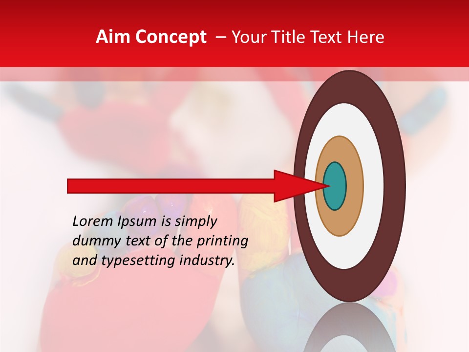 Five Year Old Boy With Feet And Hands Painted. Shallow Dof With Focus On Feet. PowerPoint Template