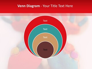 Five Year Old Boy With Feet And Hands Painted. Shallow Dof With Focus On Feet. PowerPoint Template