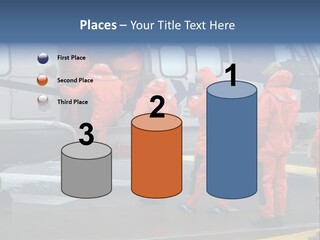 Offshore Personnel Flying Home PowerPoint Template