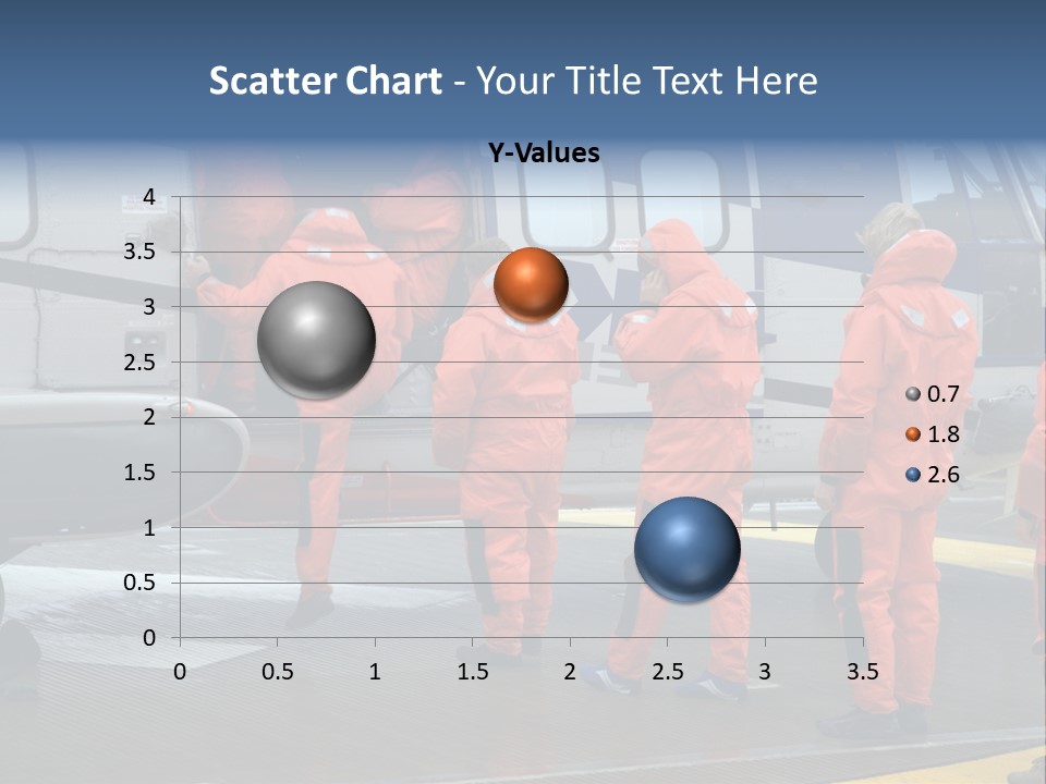 Offshore Personnel Flying Home PowerPoint Template