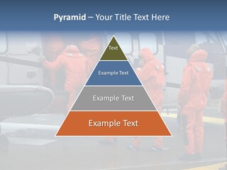 Offshore Personnel Flying Home PowerPoint Template