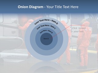 Offshore Personnel Flying Home PowerPoint Template