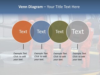 Offshore Personnel Flying Home PowerPoint Template