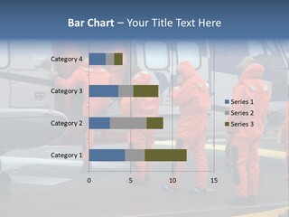 Offshore Personnel Flying Home PowerPoint Template