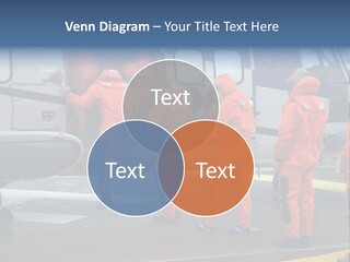 Offshore Personnel Flying Home PowerPoint Template