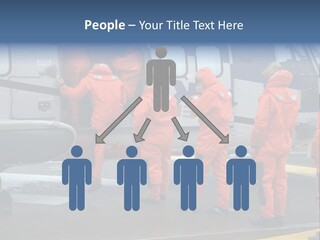 Offshore Personnel Flying Home PowerPoint Template
