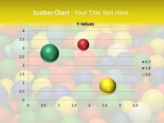 Background, Colorful Plastic Balls On Children's Playground PowerPoint Template