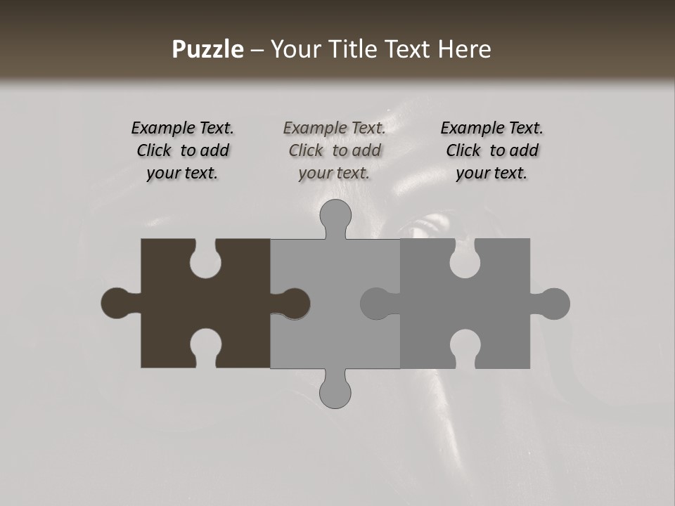 Mask With Eyes PowerPoint Template