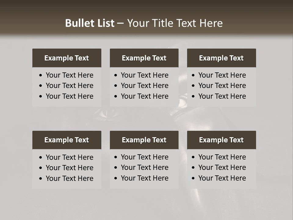 Mask With Eyes PowerPoint Template