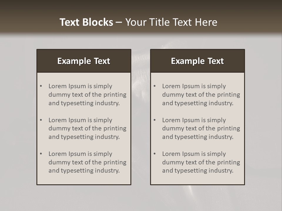 Mask With Eyes PowerPoint Template