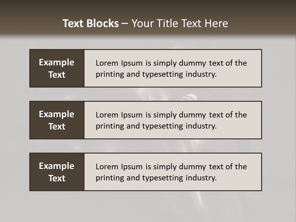 Mask With Eyes PowerPoint Template
