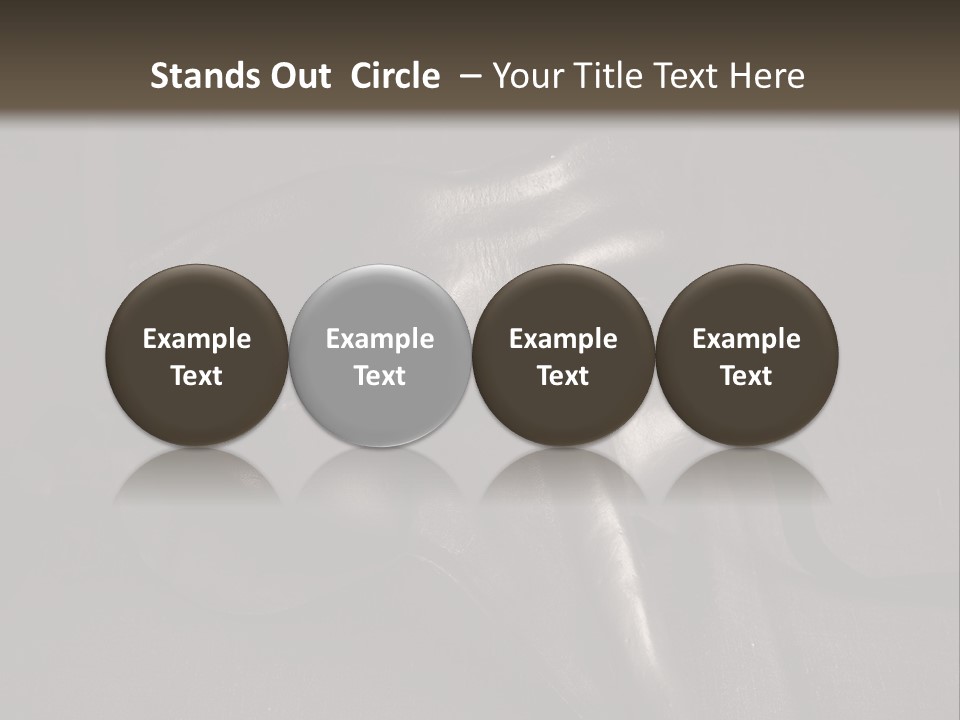 Mask With Eyes PowerPoint Template