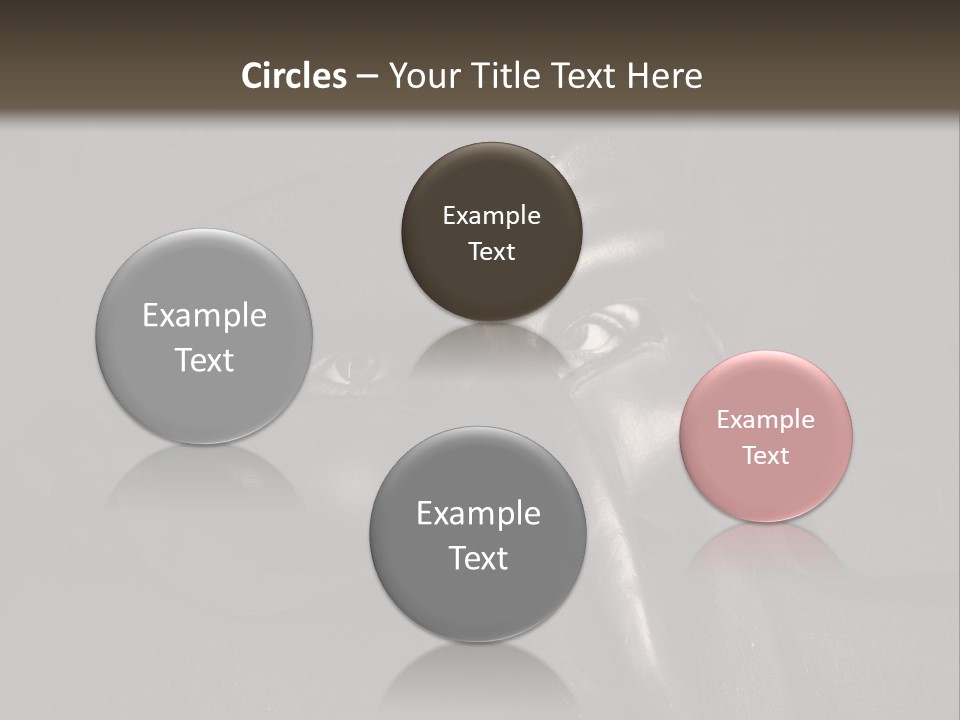 Mask With Eyes PowerPoint Template