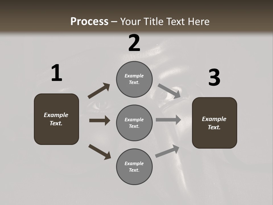 Mask With Eyes PowerPoint Template