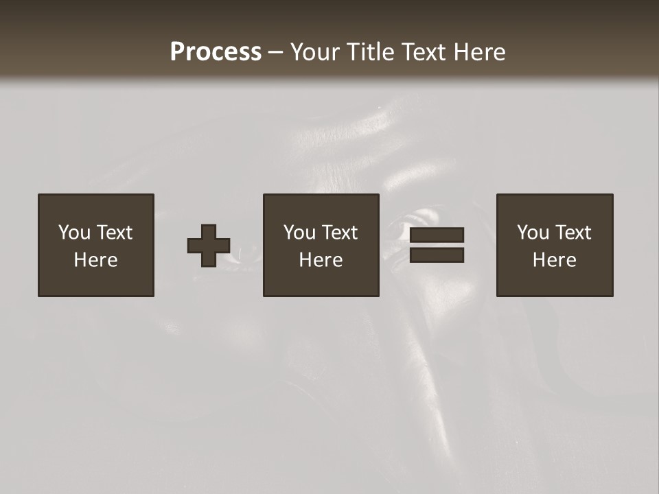 Mask With Eyes PowerPoint Template