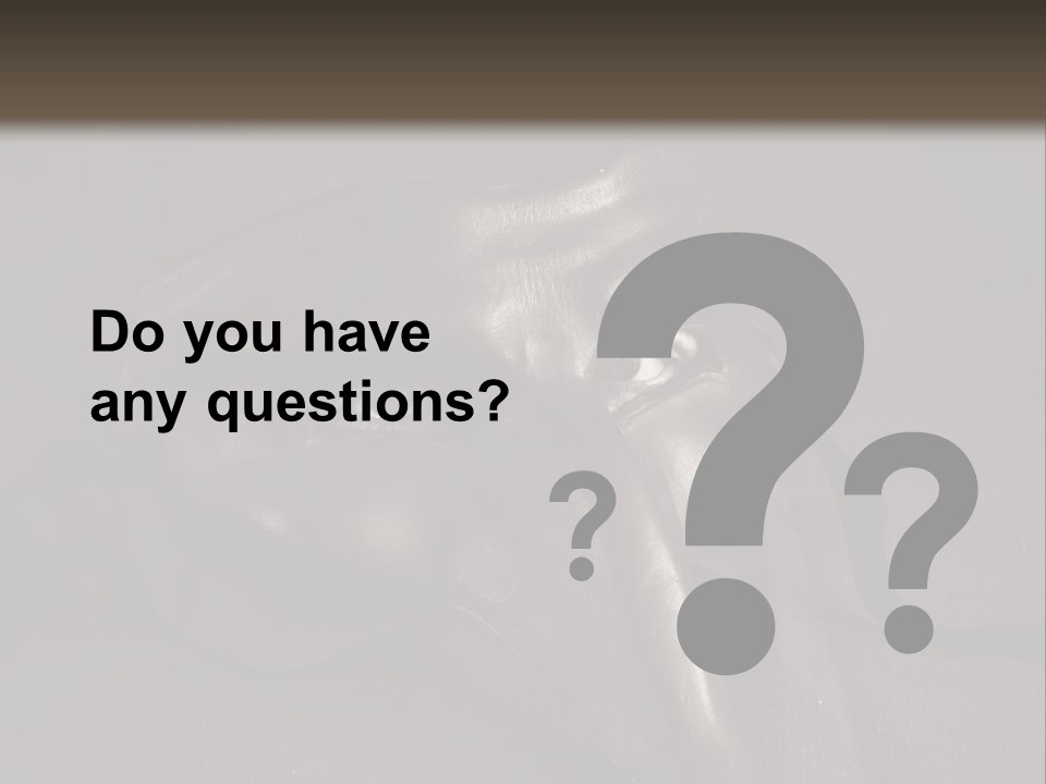 Mask With Eyes PowerPoint Template