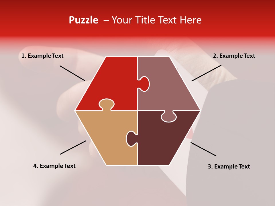 Look Inside A Wrecked Car With Airbag Deployed PowerPoint Template