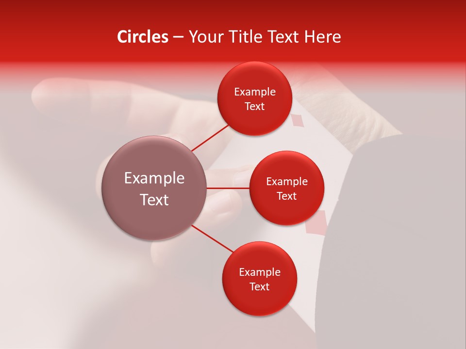 Look Inside A Wrecked Car With Airbag Deployed PowerPoint Template