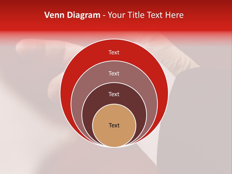 Look Inside A Wrecked Car With Airbag Deployed PowerPoint Template