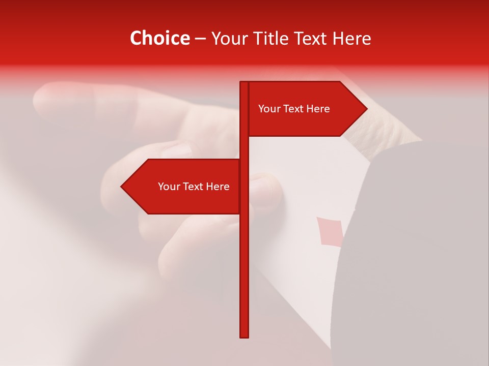 Look Inside A Wrecked Car With Airbag Deployed PowerPoint Template