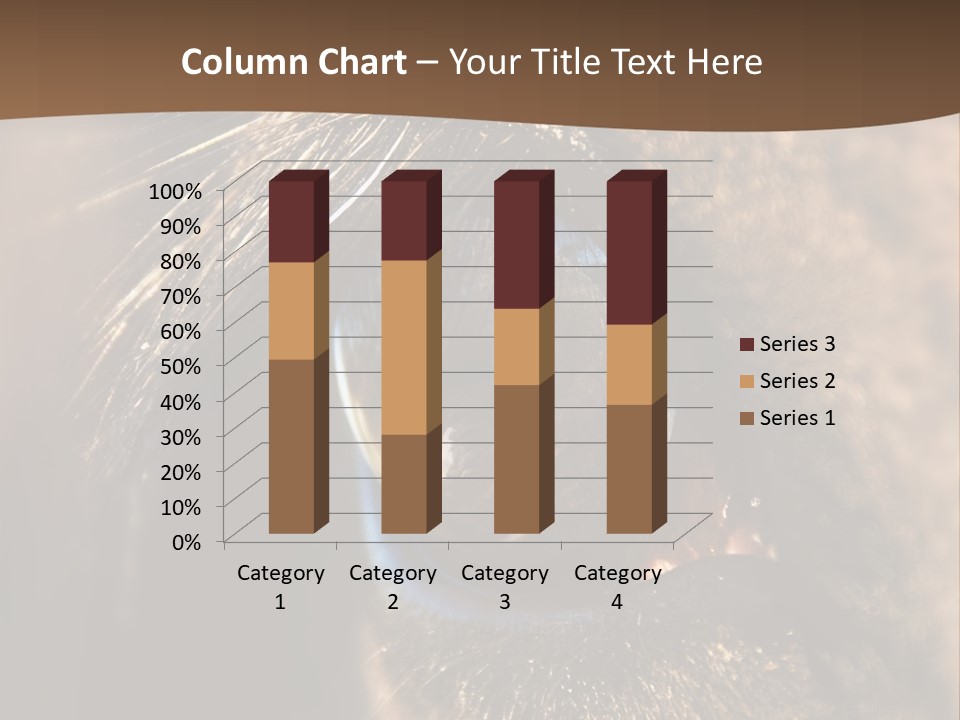 Horses Eye PowerPoint Template
