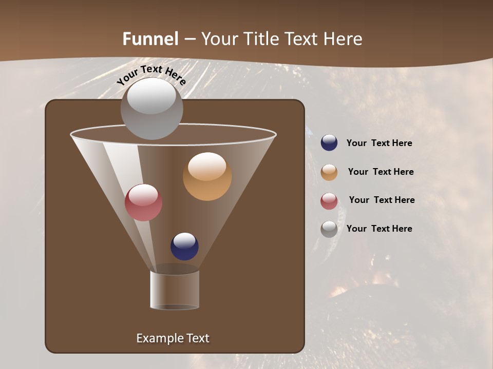 Horses Eye PowerPoint Template