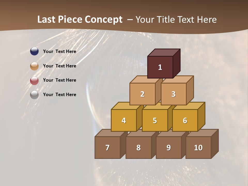 Horses Eye PowerPoint Template