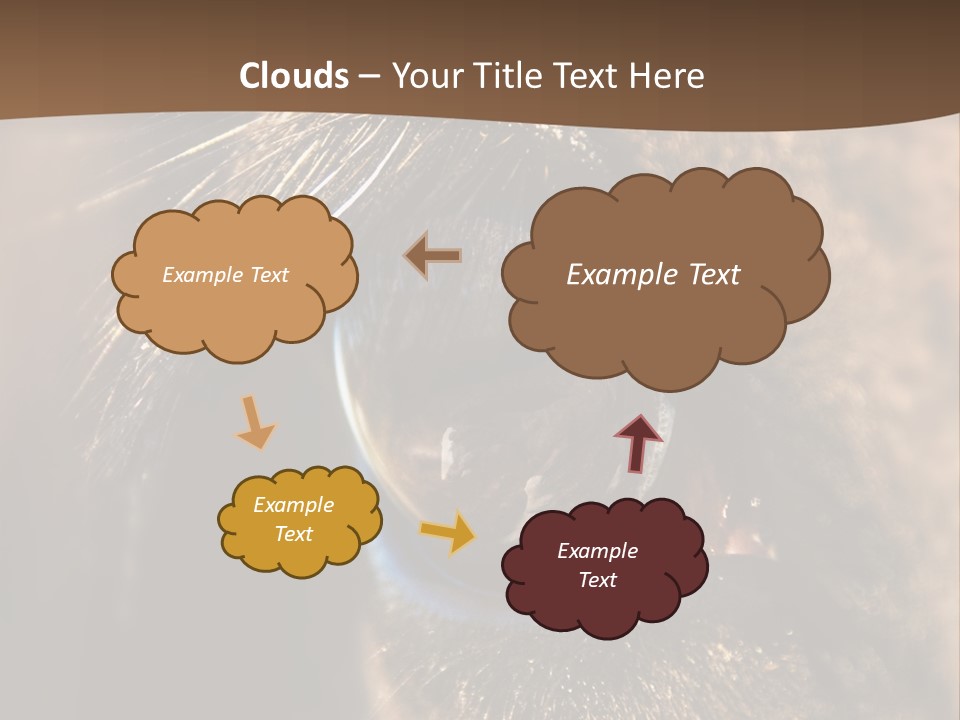 Horses Eye PowerPoint Template