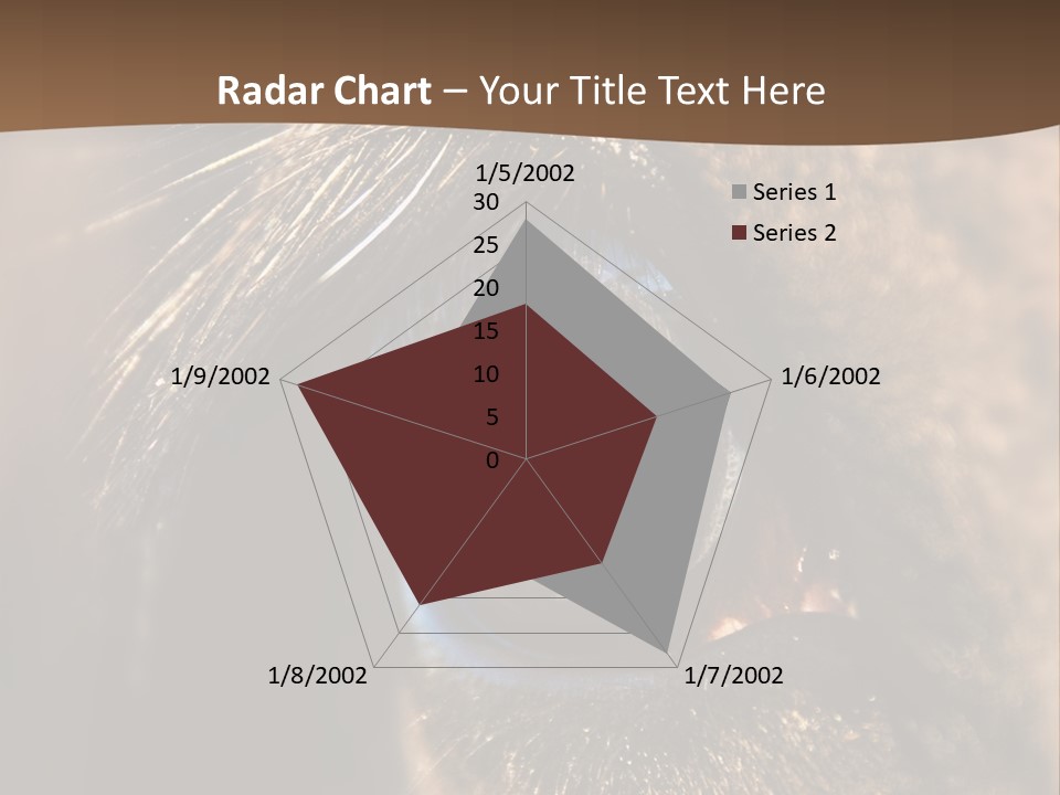Horses Eye PowerPoint Template