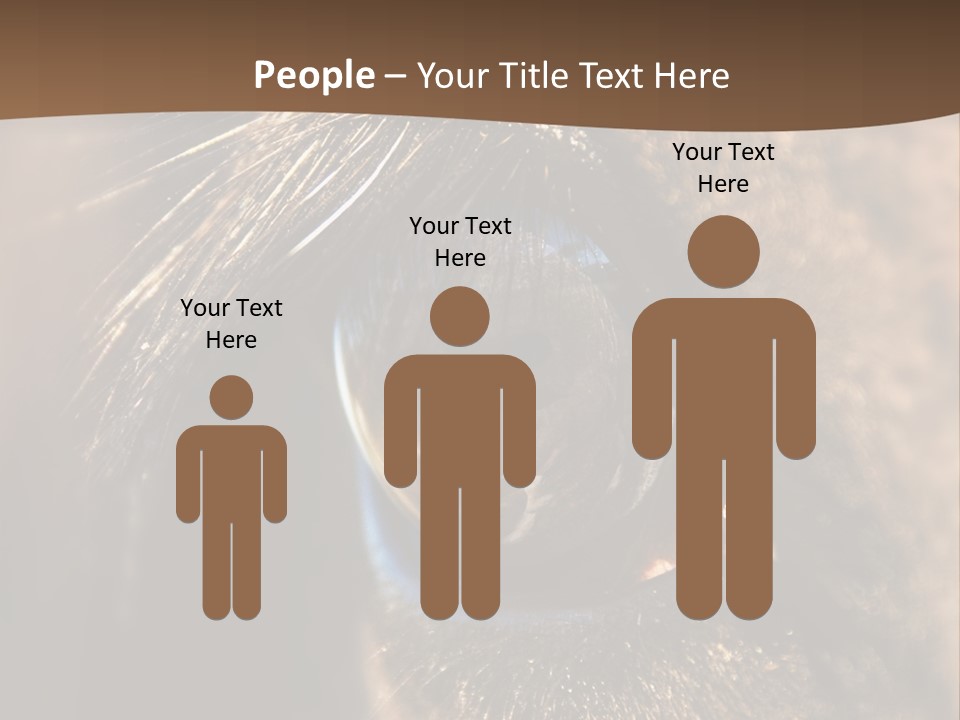 Horses Eye PowerPoint Template