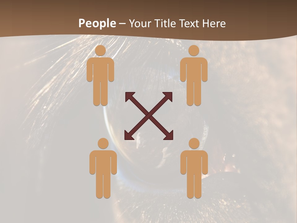 Horses Eye PowerPoint Template