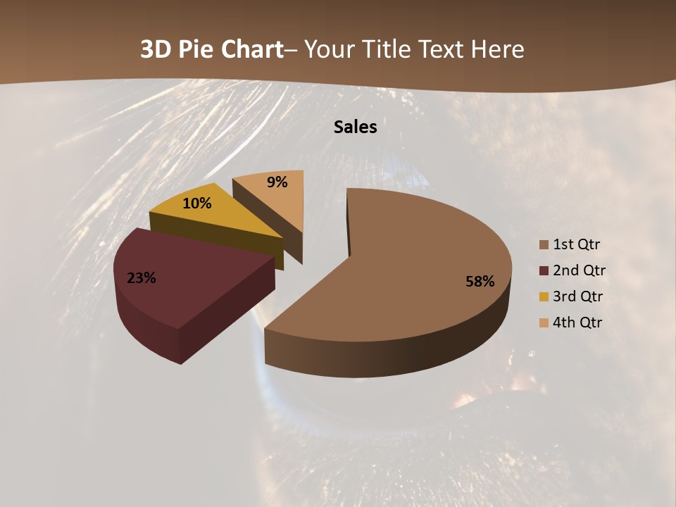 Horses Eye PowerPoint Template