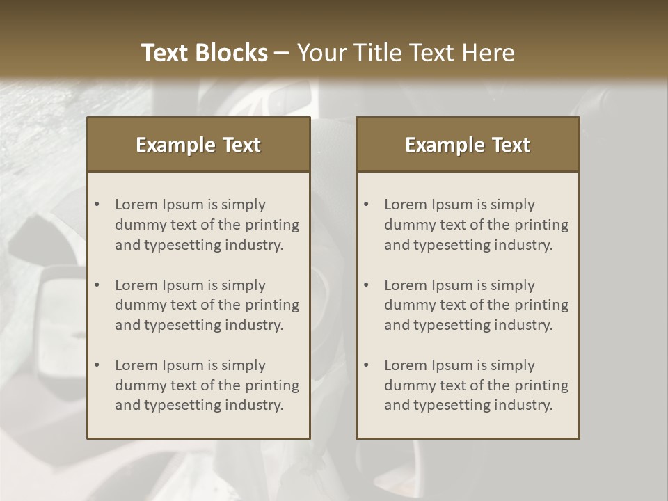 Look Inside A Wrecked Car With Airbag Deployed PowerPoint Template
