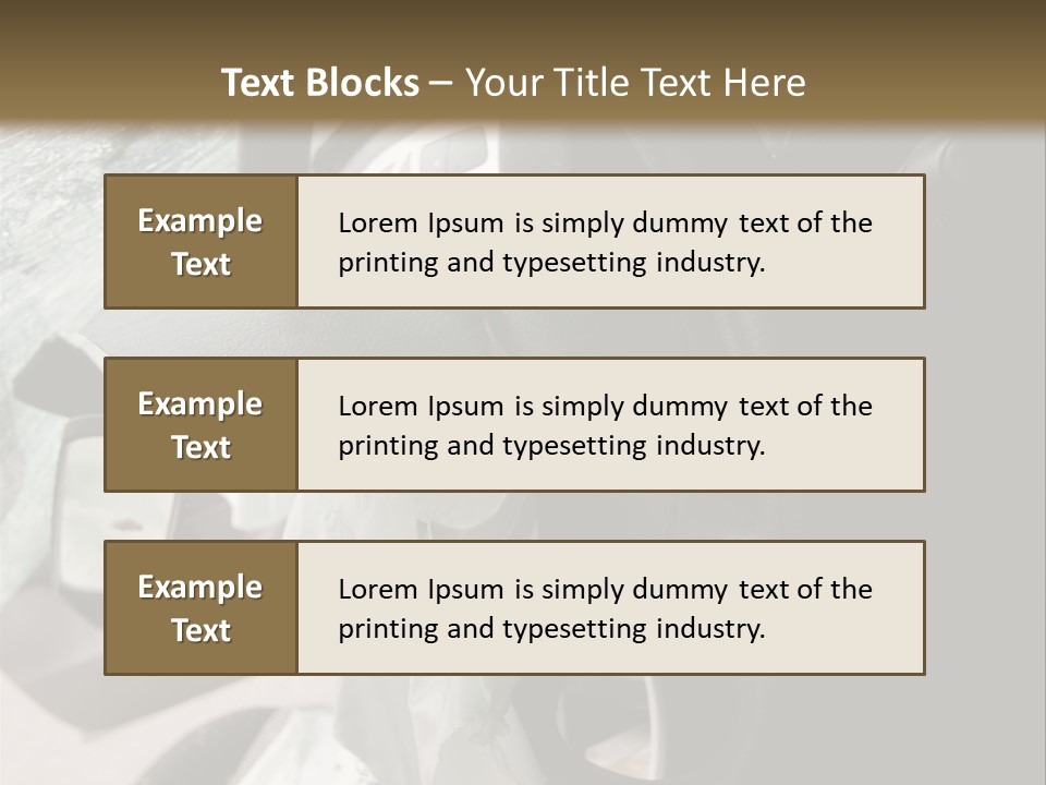Look Inside A Wrecked Car With Airbag Deployed PowerPoint Template