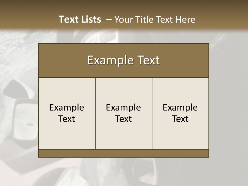 Look Inside A Wrecked Car With Airbag Deployed PowerPoint Template
