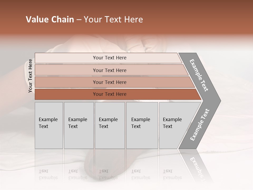 The Sick Dog In Bandage PowerPoint Template