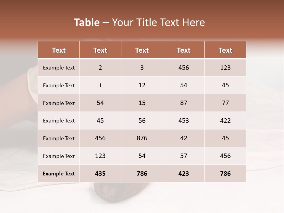 The Sick Dog In Bandage PowerPoint Template