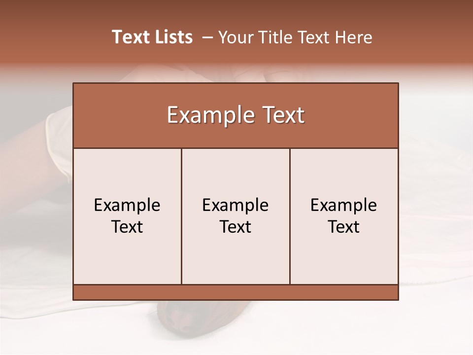 The Sick Dog In Bandage PowerPoint Template