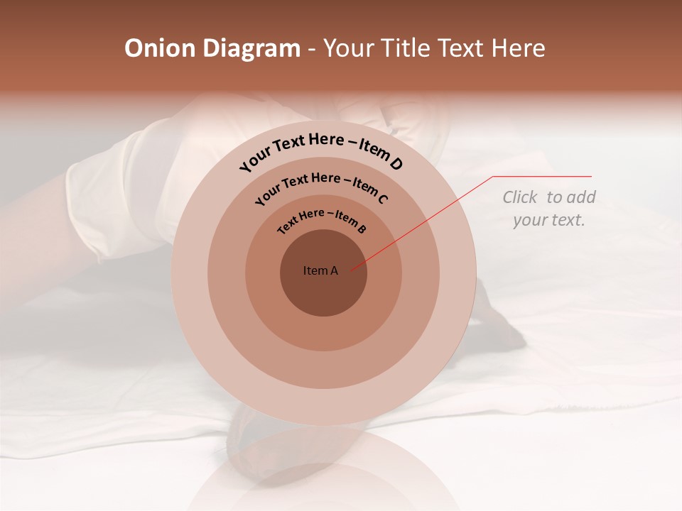 The Sick Dog In Bandage PowerPoint Template