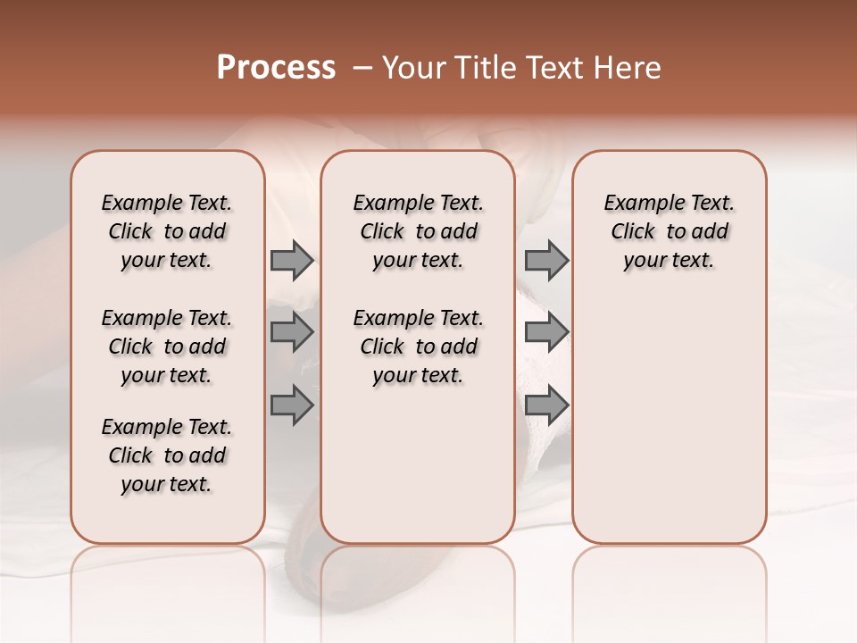 The Sick Dog In Bandage PowerPoint Template