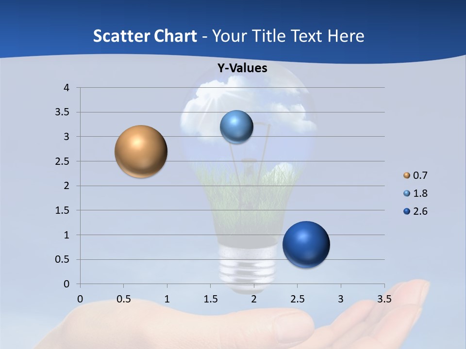 Hand Holding Lighbulb Concept Of Clean Renewable Energy Of The Future PowerPoint Template