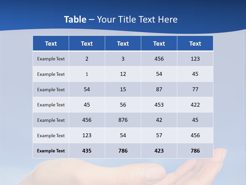 Hand Holding Lighbulb Concept Of Clean Renewable Energy Of The Future PowerPoint Template