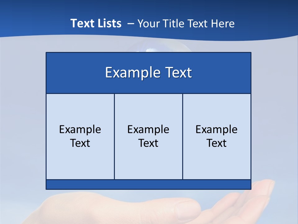 Hand Holding Lighbulb Concept Of Clean Renewable Energy Of The Future PowerPoint Template