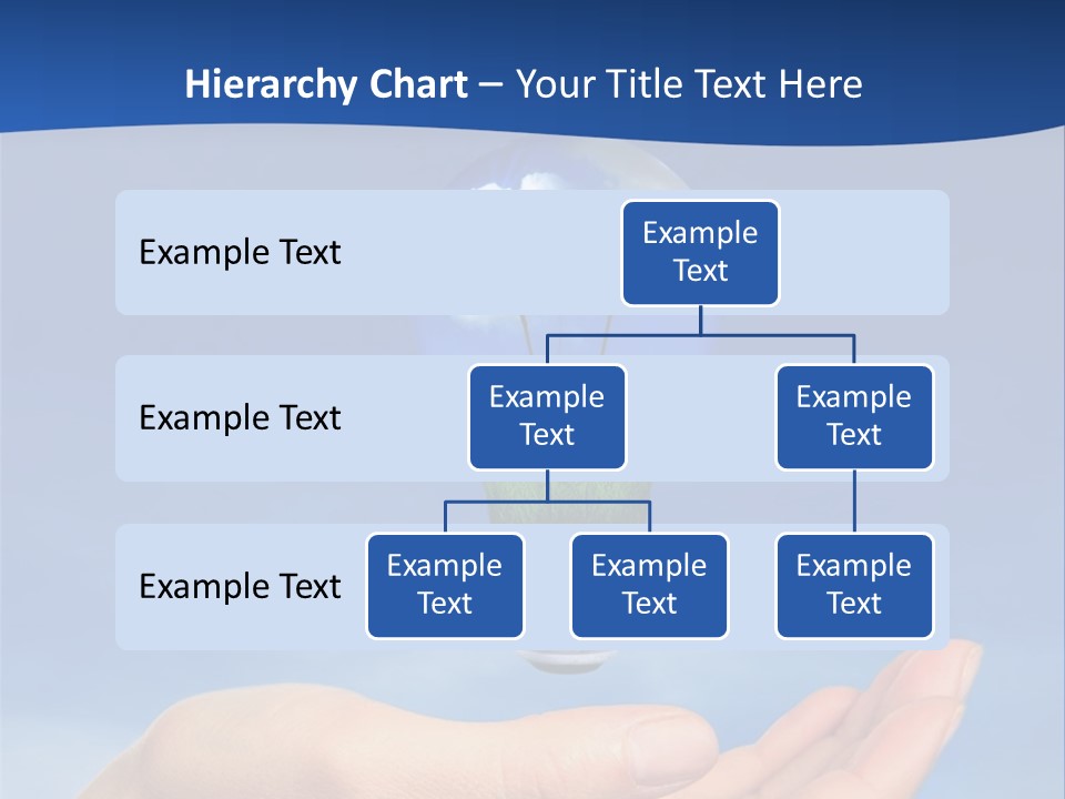 Hand Holding Lighbulb Concept Of Clean Renewable Energy Of The Future PowerPoint Template